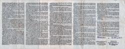 Reverse Side, Passenger Manifest, United States Mail Steamship Company, SS Hudson, 1921