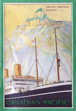 1924-08-14 Passenger Manifest for the SS Empress of Scotland