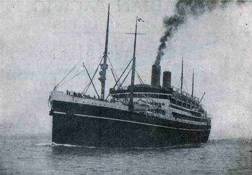 SS Empress of Scotland of the Canadian Pacific Line.