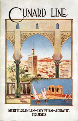 Passenger List, Cunard Line SS Saxonia 1912