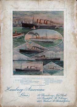1902-04-22 Passenger Manifest for the SS Pennsylvania