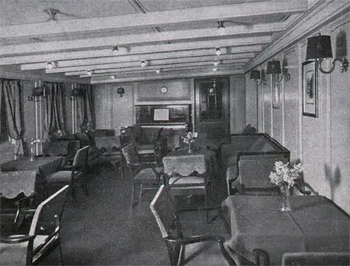 Third Class Ladies Lounge of the SS Columbus.