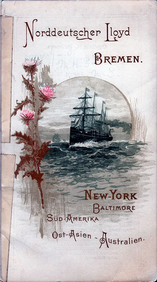 Passenger List Cover