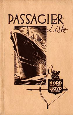 1931-08-29 Passenger Manifest for the SS Sierra Ventana