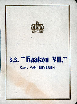1913-07-15 SS Haakon VII