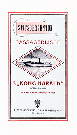 1912-08-07 SS Kong Harald