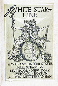Passenger Manifest, SS Celtic, White Star Line, August 1904, Liverpool to New York 