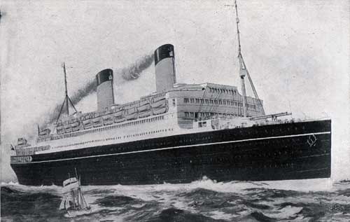 RMS HOMERIC, 34,356 Tons