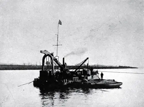 Diving Bell in the Harbor of Glasgow.