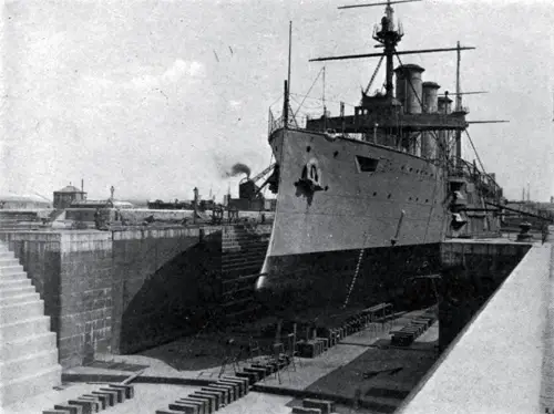 Graving Dock No. 3 Built in 1896 at a cost of $1,318,936