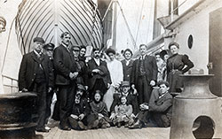 Steerage Passengers on Deck