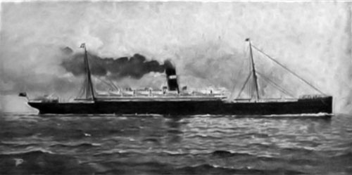 The RMS Tunisian of the Allan Line -- a Twin Screw Steamer