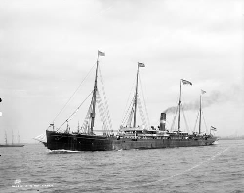 Holland-America Line SS Rotterdam. Photo Courtesy of the Library of Congress.