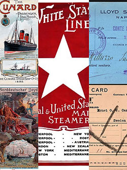 Immigrant Ship Ephemera