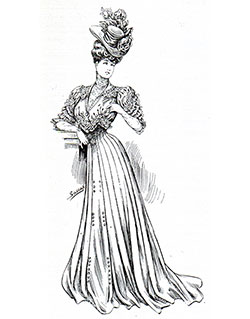 Sketch 1 - Women's Fashions - World Of Dress - 1906