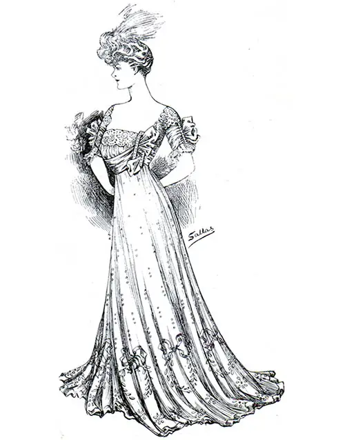 Sketch 2 - Women's Fashions - World Of Dress - 1906