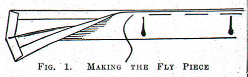 Figure 1: Making the Fly Piece