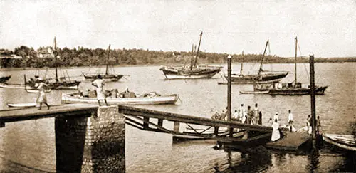 Port of Mombasa, Kenya - 1907