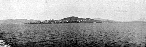 General View of Vigo, Spain in 1907
