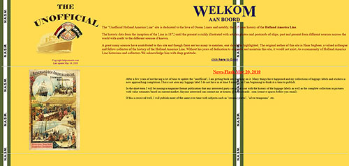 The Unofficial Holland America Line Home Page