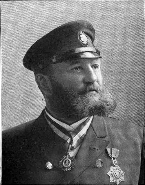 Captain Heinrich H. Barends, Four Popular Commanders of The Hamburg America Line.
