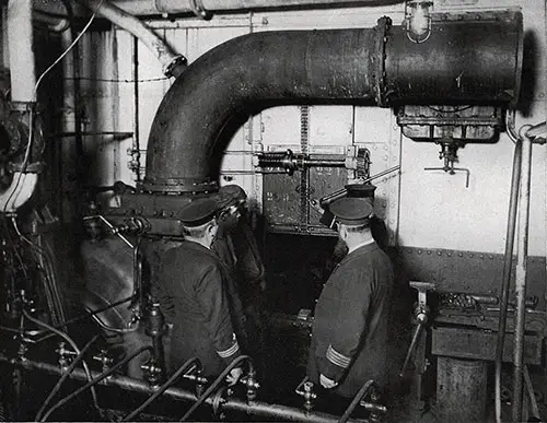 Testing the Bulkhead Doors. At Sea, the Captain Is Required to Make Sure That They Are Always in Working Order.