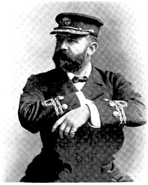 White Star Line Captain Cameron of the SS Teutonic.