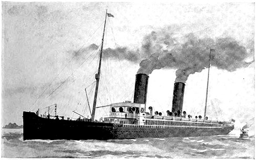 The Cunard Line RMS Campania.
