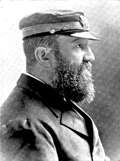 American Line Captain Frederick Watkins of the SS Paris.