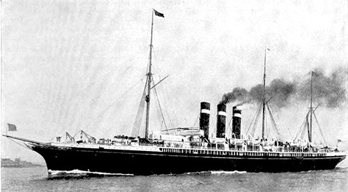 The American Line SS New York.