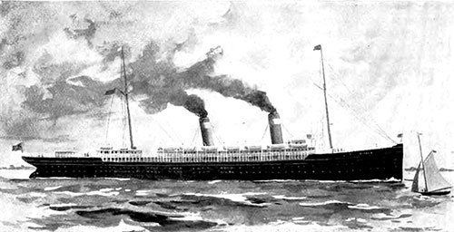 The American Line SS St. Louis.