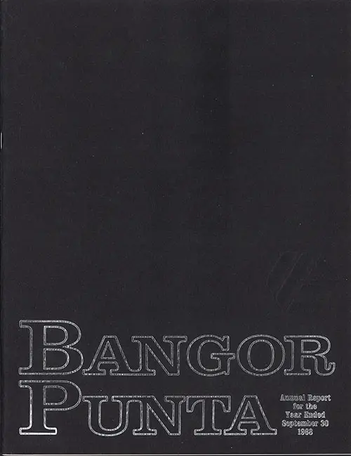 Bangor Punta Annual Report for the Year Ended September 30, 1968