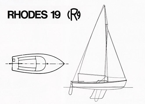 rhodes 19 sailboat specs