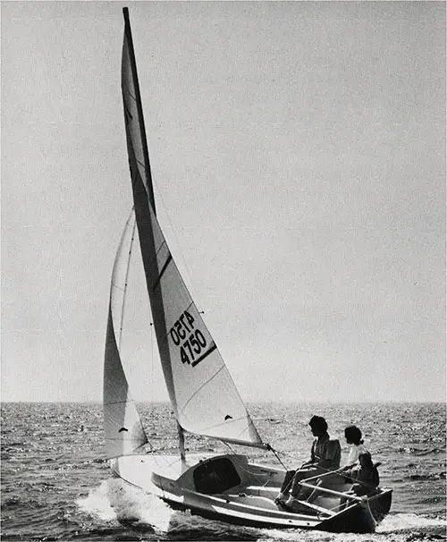 Experience Pays Off with Smooth Sailing on a New 1971 O'Day Daysailer Sailboat.