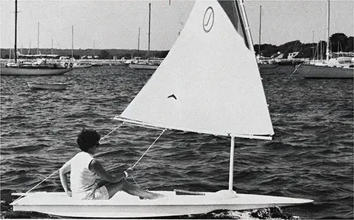 Perfect for Sailing Solo, the New 1971 O'Day Swift Sailboat Will Increase Your Pleasure in a Leisurely Afternoon.