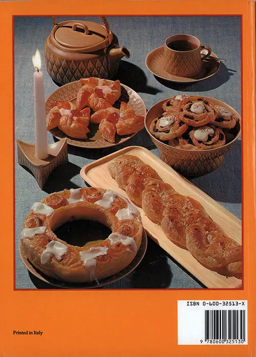 Back Cover, Scandinavian Cooking, 1985.