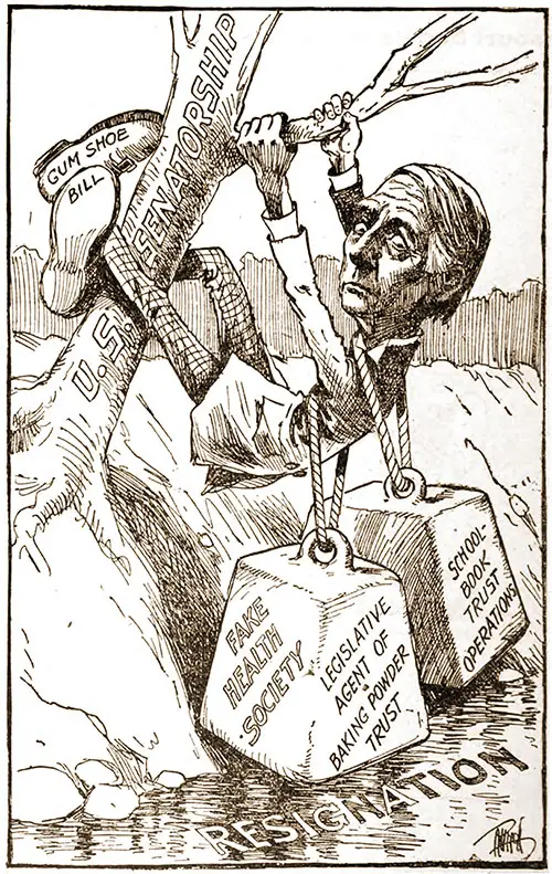 Still Hanging On. St. Louis Globe-Democrat, August 17, 1903.