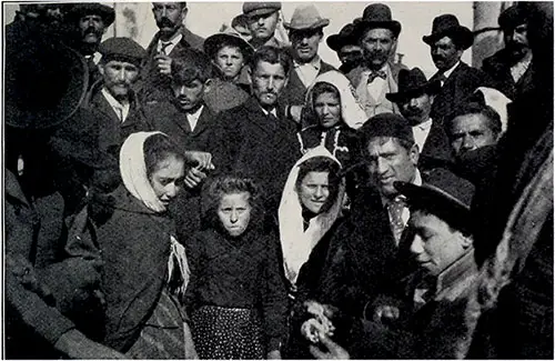 A Diverse Group of Immigrants in the Steerage.