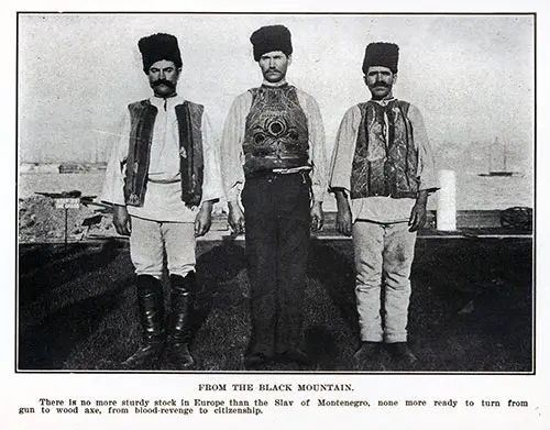 Immigrants from Montenegro - The Black Mountain.