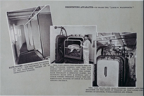 Disinfecting Apparatus -- On Board the "James W. Wadsworth."