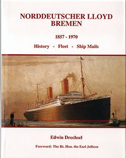 Front Cover, Norddeutscher Lloyd, Bremen, 1857-1970, Volume 2.