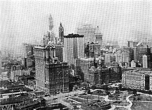 Striking View of Battery Park, West Street