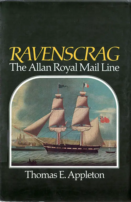 Front Cover, Ravenscrag: The Allan Royal Mail Line
