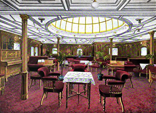 Inside The Titanic 2nd Class