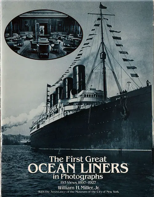 Front Cover, The First Great Ocean Liners in Photographs