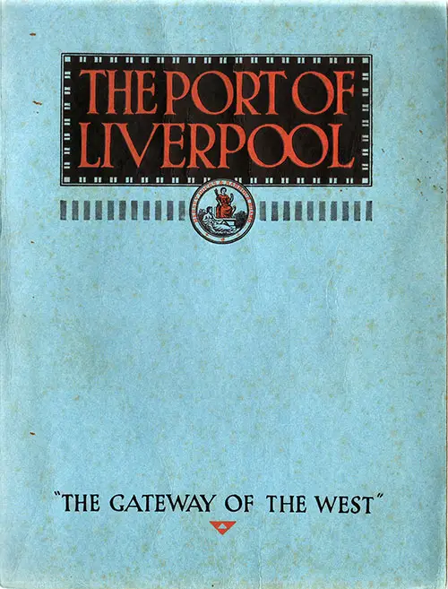 Front Cover, The Port of Liverpool: Ninth Edition (1935)