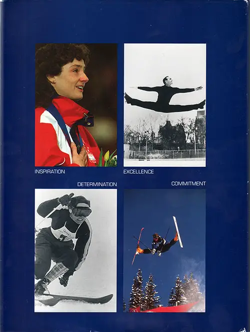 Back Cover - Chamonix to Lillehammer: The Glory of the Olympic Winter Games