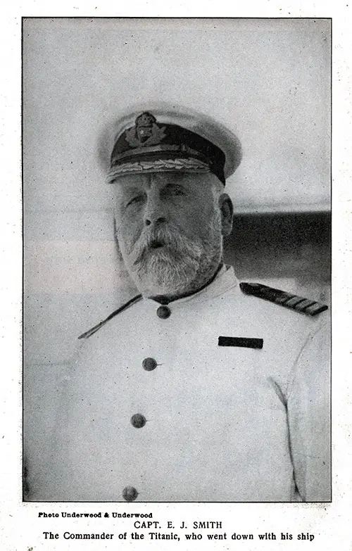 Captain E. J. Smith, Commander of the Titanic, Who Went Down With His Ship.