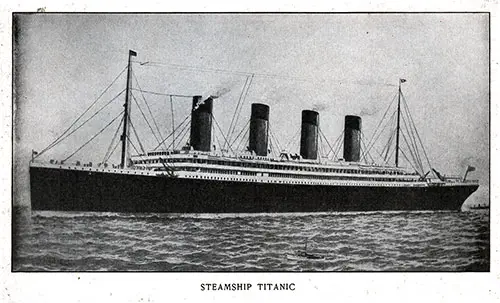 The Steamship Titanic.