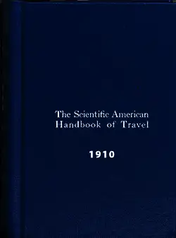 Front Cover of the 1910 Edition of The Scientific American Handbook of Travel.
